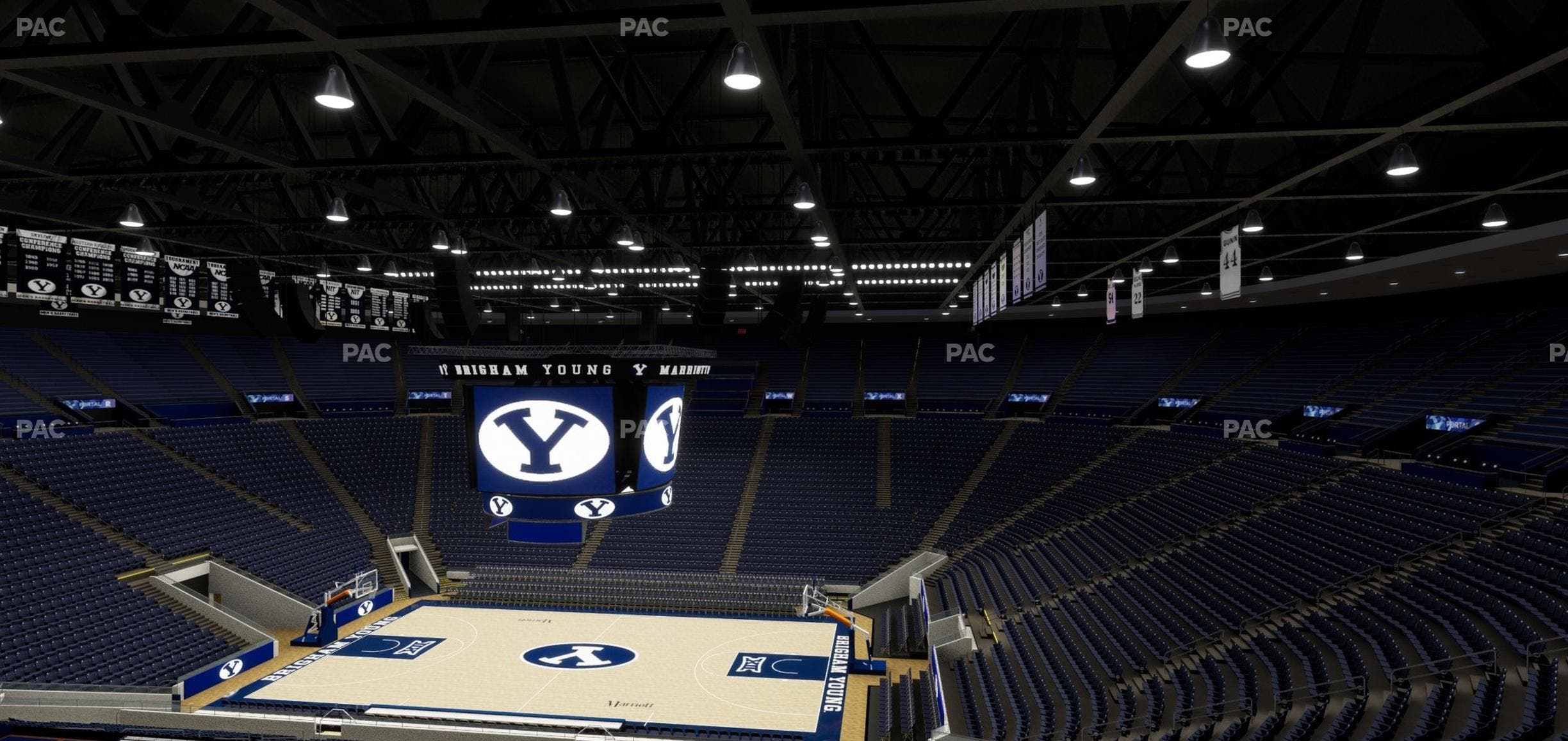Marriott Center - Section 105 Seat View