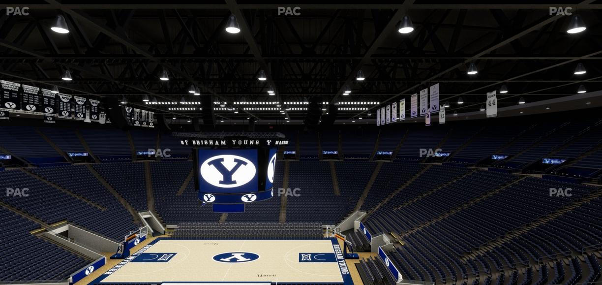 Marriott Center - Section 106 Seat View