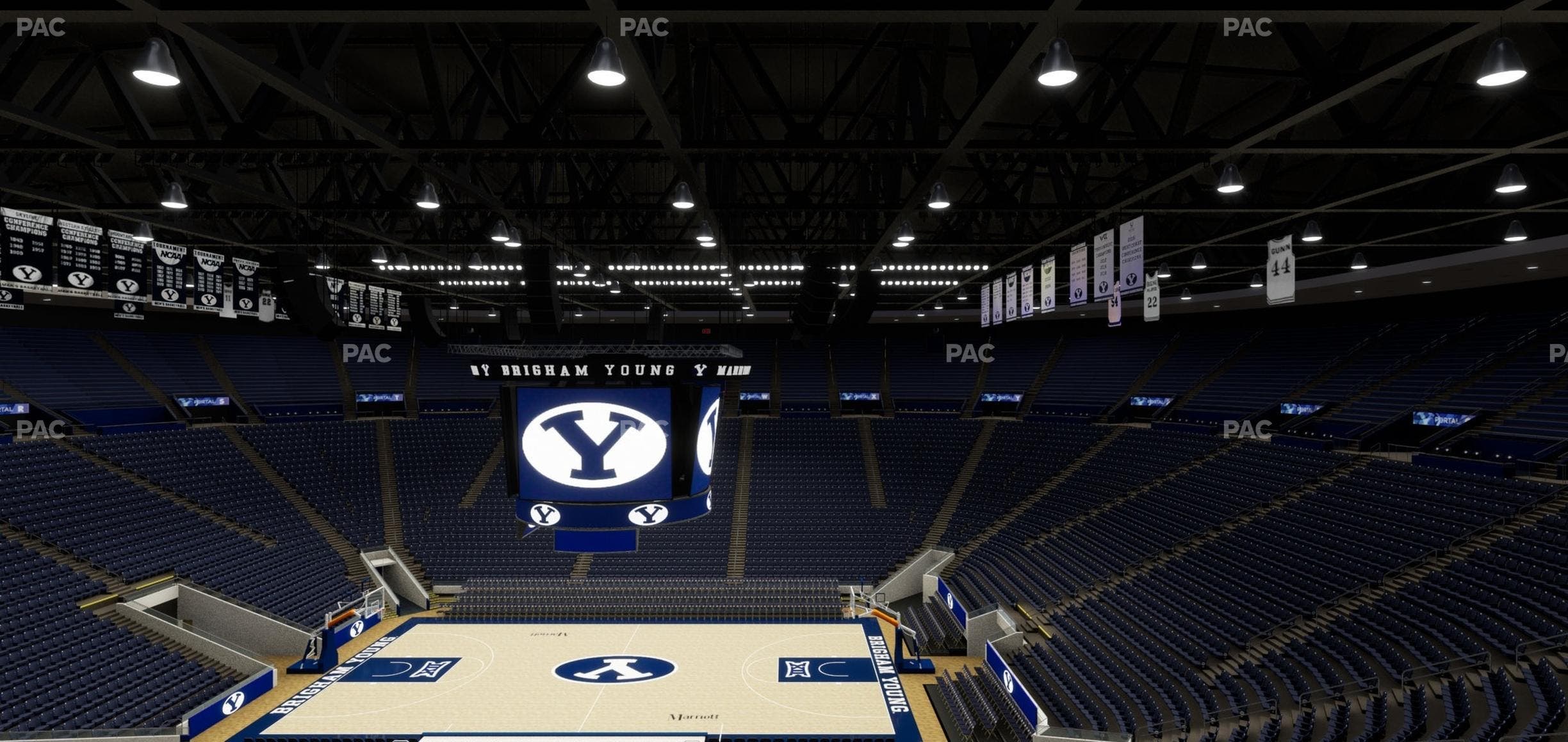 Marriott Center - Section 106 Seat View