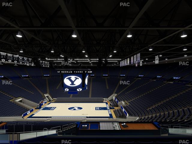Marriott Center - Section 106 Seat View