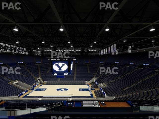 Marriott Center - Section 106 Seat View