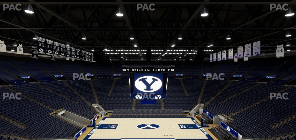 Marriott Center - Section 107 Seat View