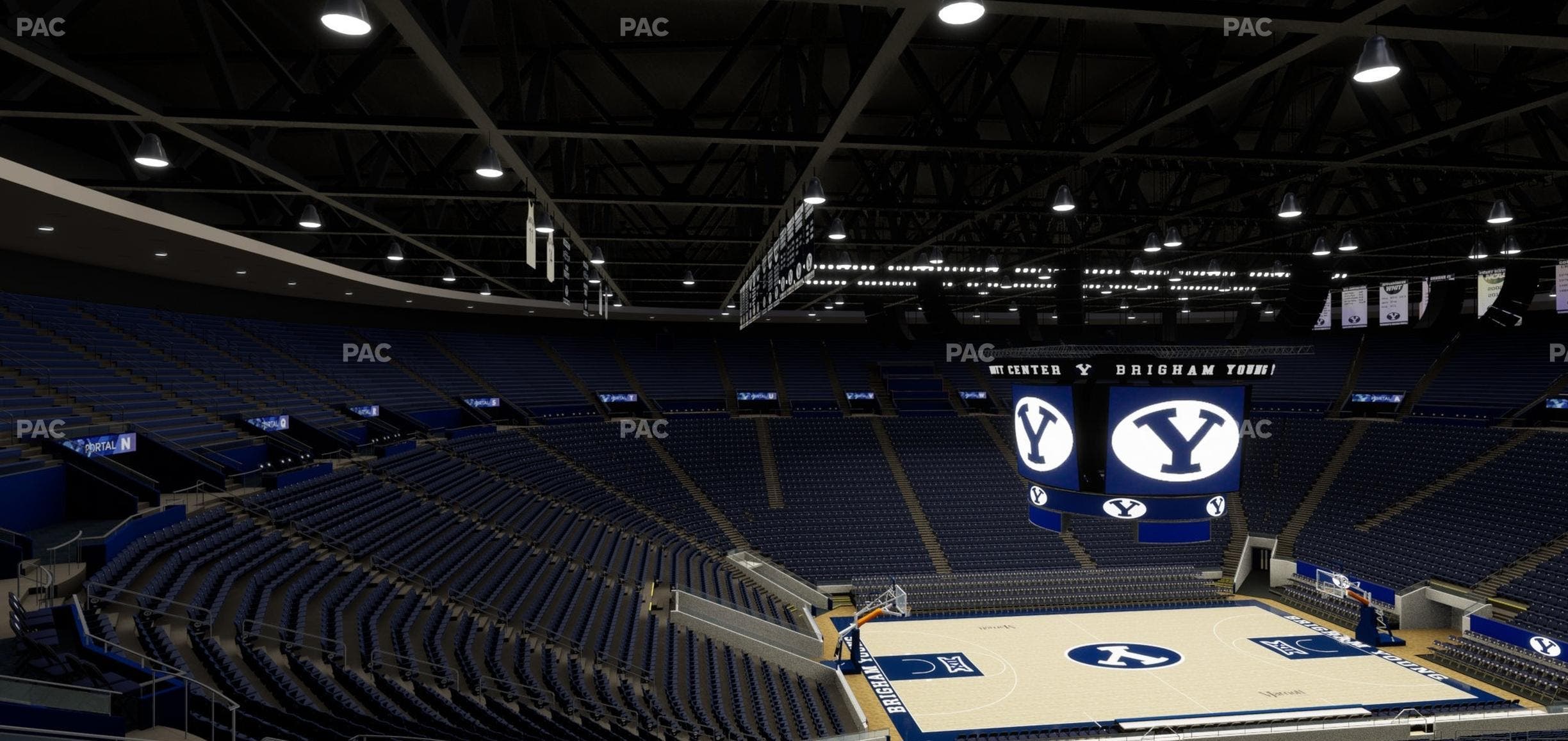 Marriott Center - Section 110 Seat View