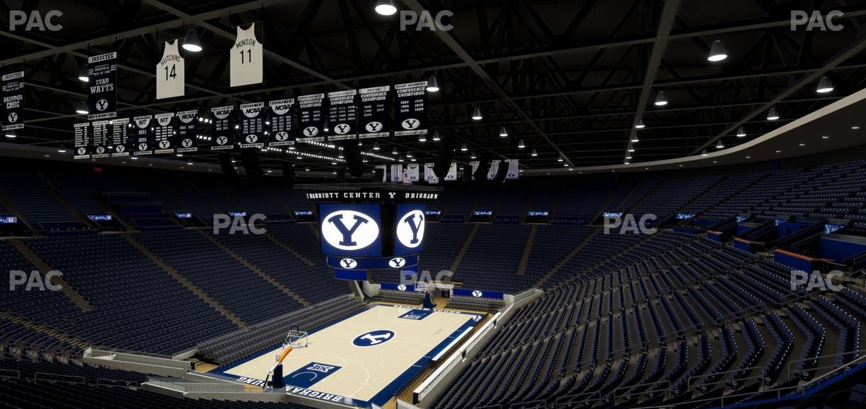 Marriott Center - Section 121 Seat View