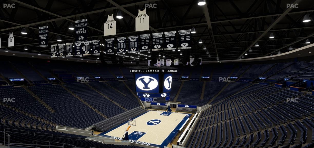 Marriott Center - Section 122 Seat View