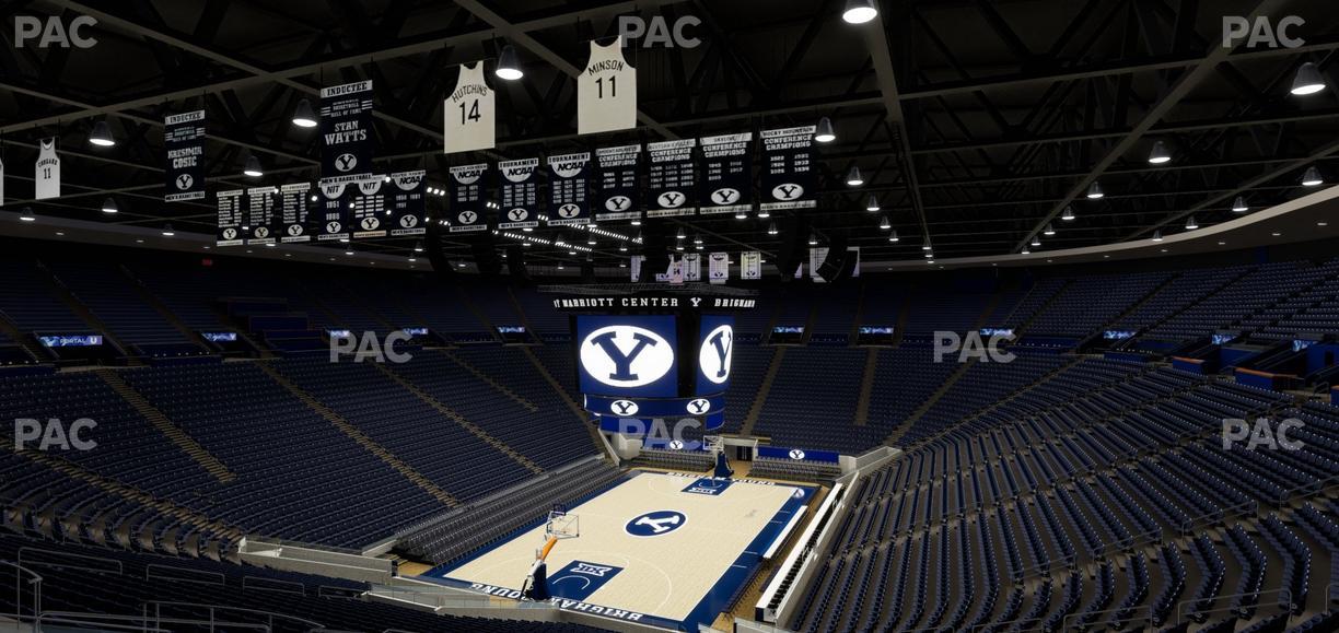 Marriott Center - Section 122 Seat View