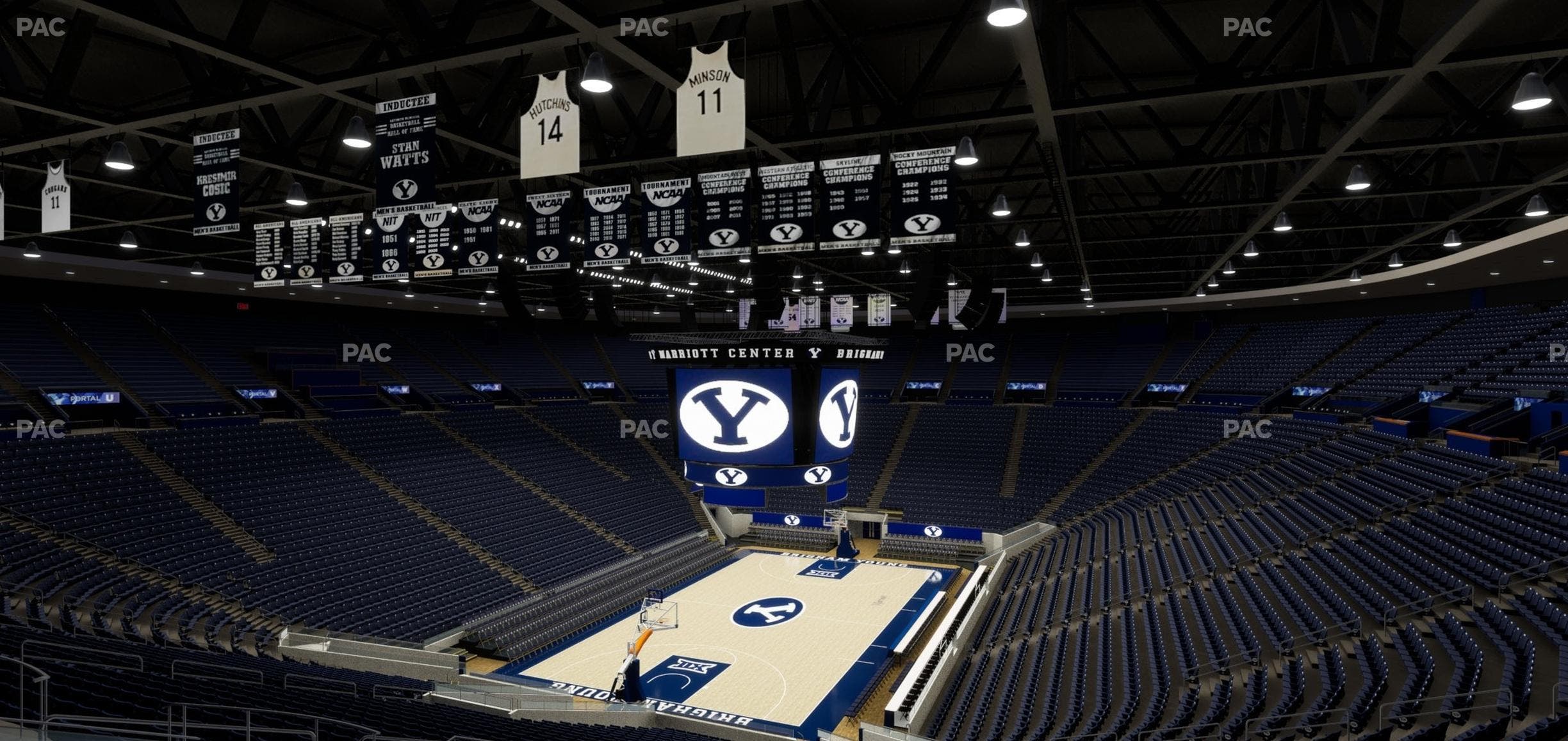 Marriott Center - Section 122 Seat View