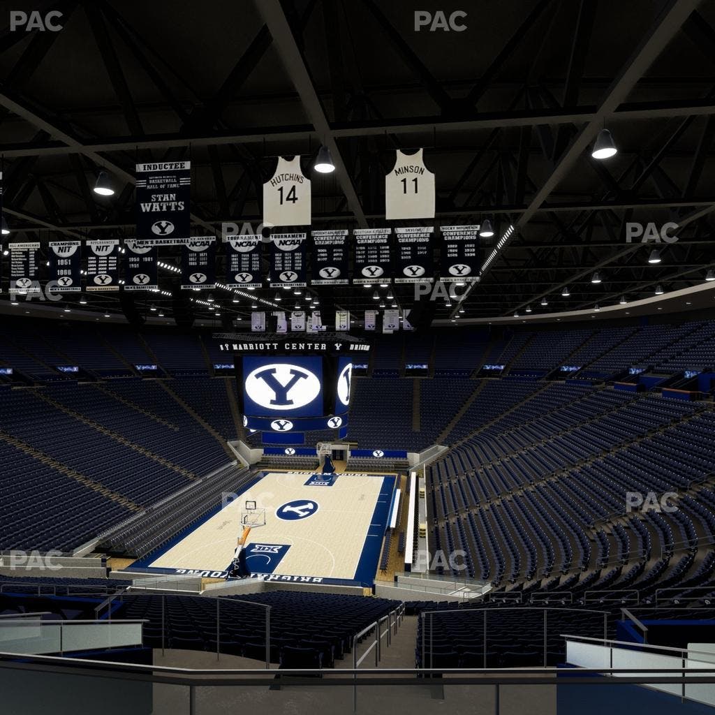 Marriott Center - Section 123 Seat View