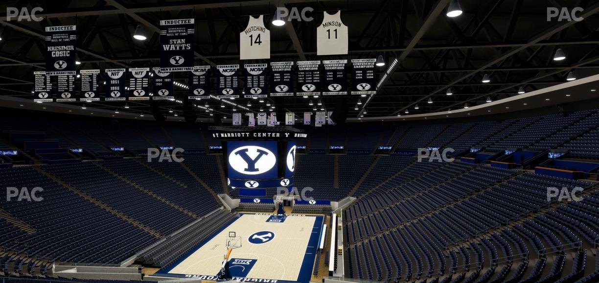 Marriott Center - Section 123 Seat View