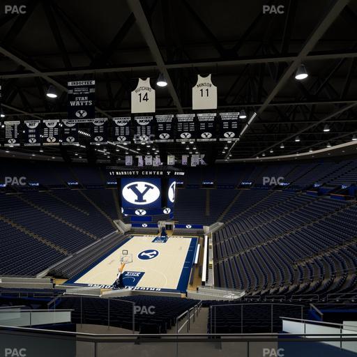 Marriott Center - Section 123 Seat View