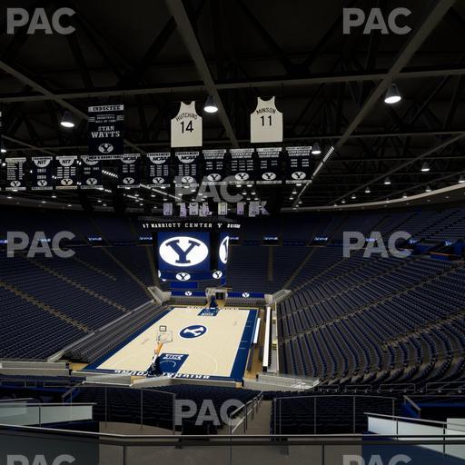 Marriott Center - Section 123 Seat View
