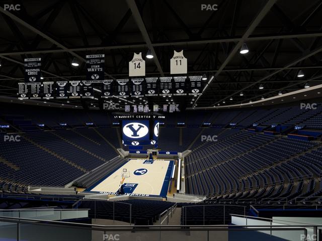 Marriott Center - Section 123 Seat View