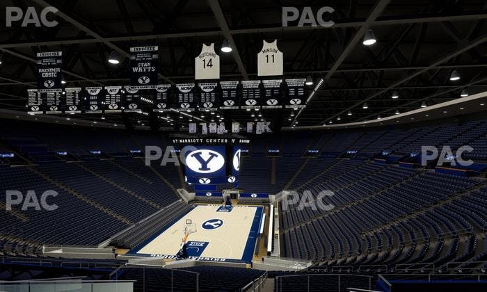 Marriott Center - Section 123 Seat View