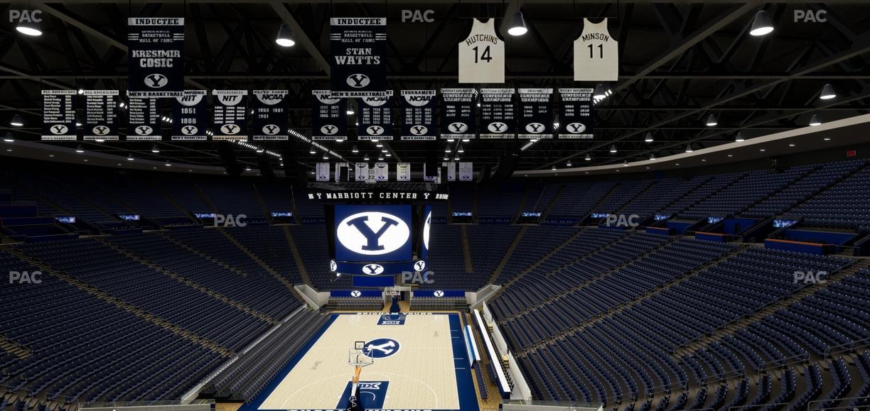 Marriott Center - Section 124 Seat View