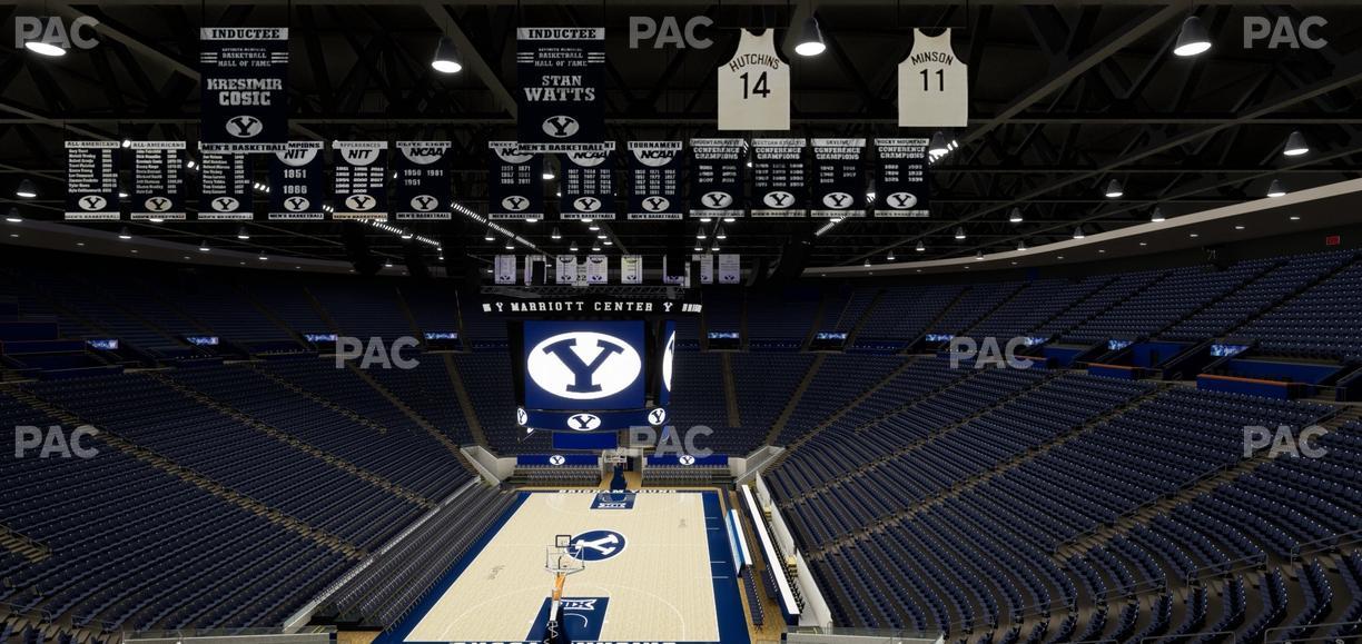 Marriott Center - Section 124 Seat View
