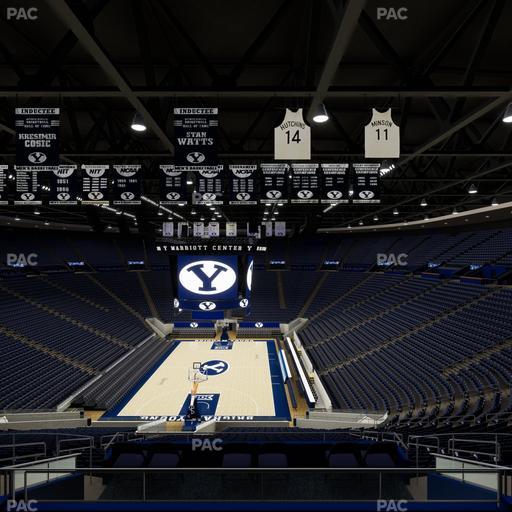 Marriott Center - Section 124 Seat View