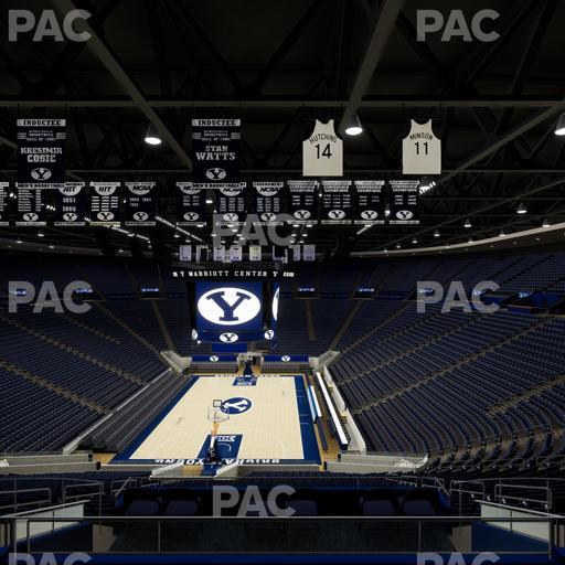 Marriott Center - Section 124 Seat View
