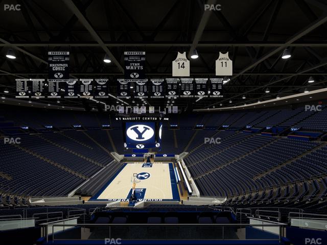Marriott Center - Section 124 Seat View