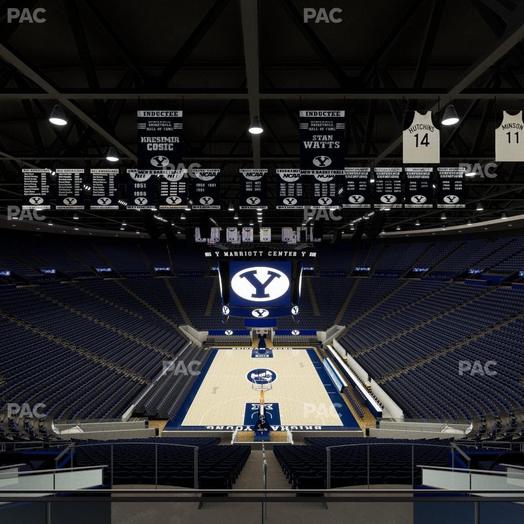 Marriott Center - Section 125 Seat View