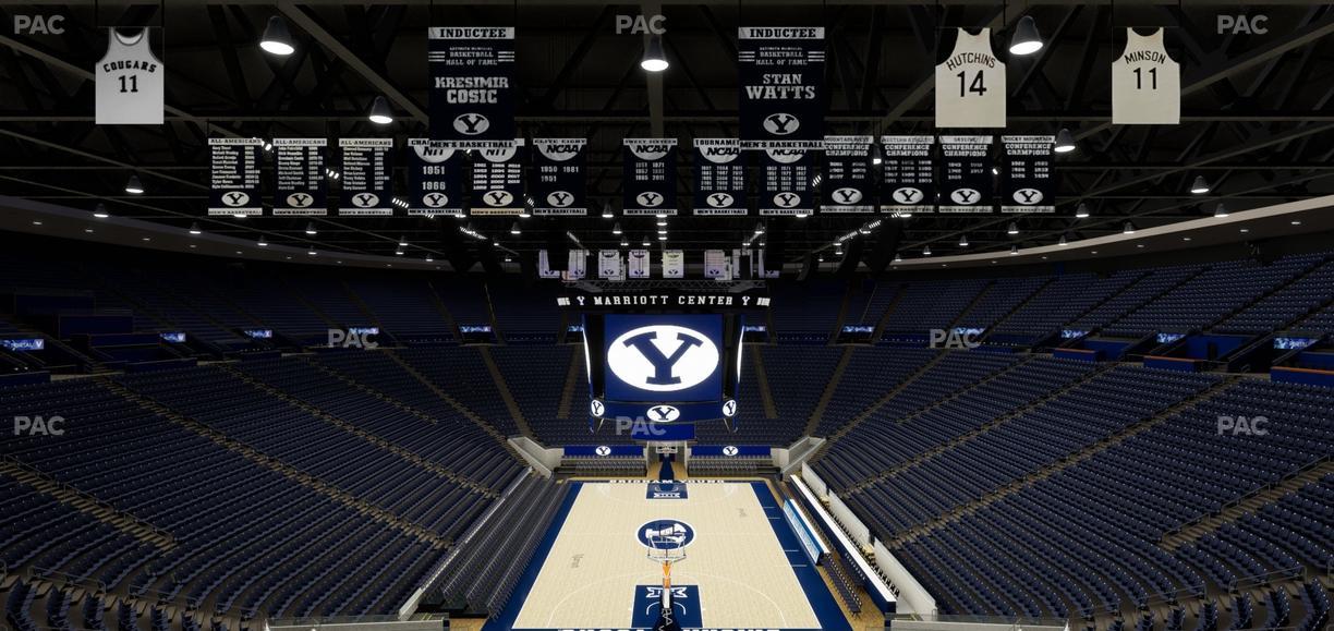 Marriott Center - Section 125 Seat View