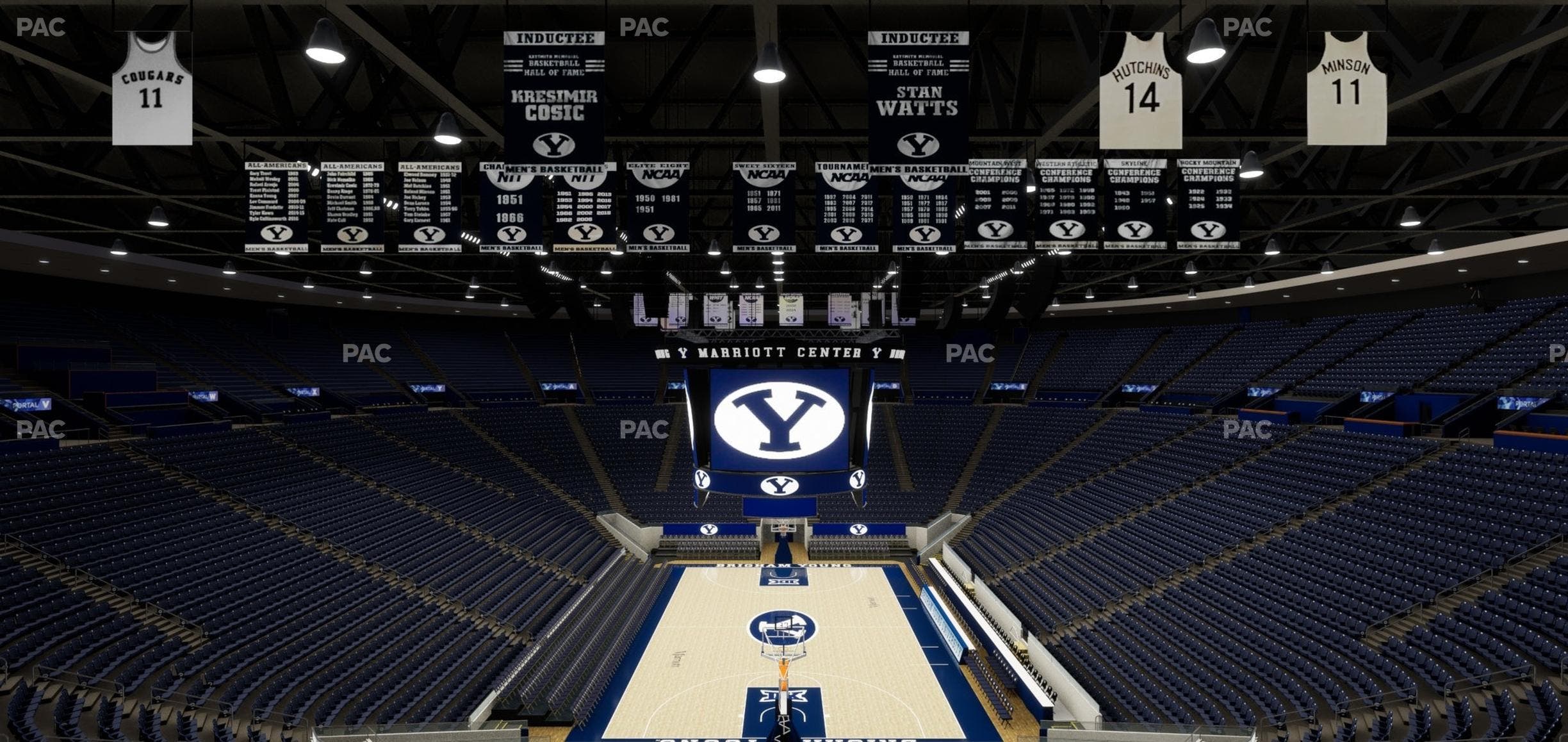 Marriott Center - Section 125 Seat View
