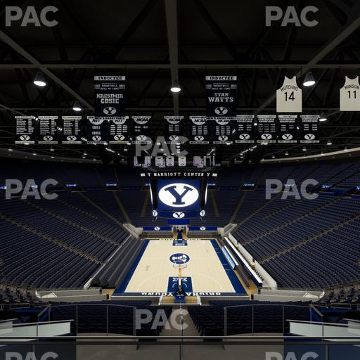 Marriott Center - Section 125 Seat View