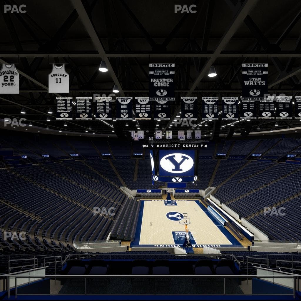 Marriott Center - Section 126 Seat View