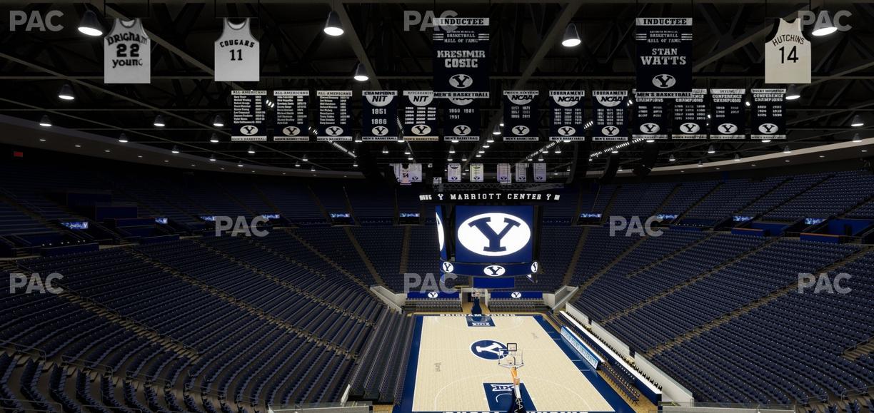 Marriott Center - Section 126 Seat View