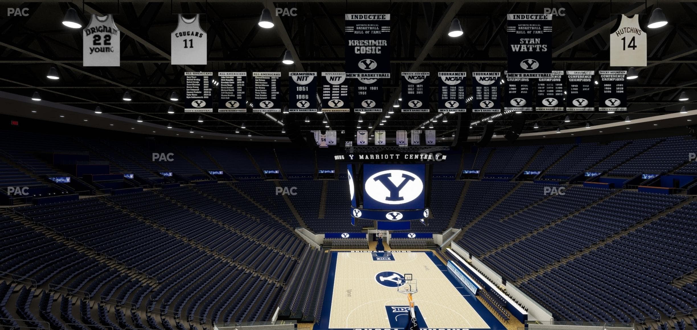 Marriott Center - Section 126 Seat View