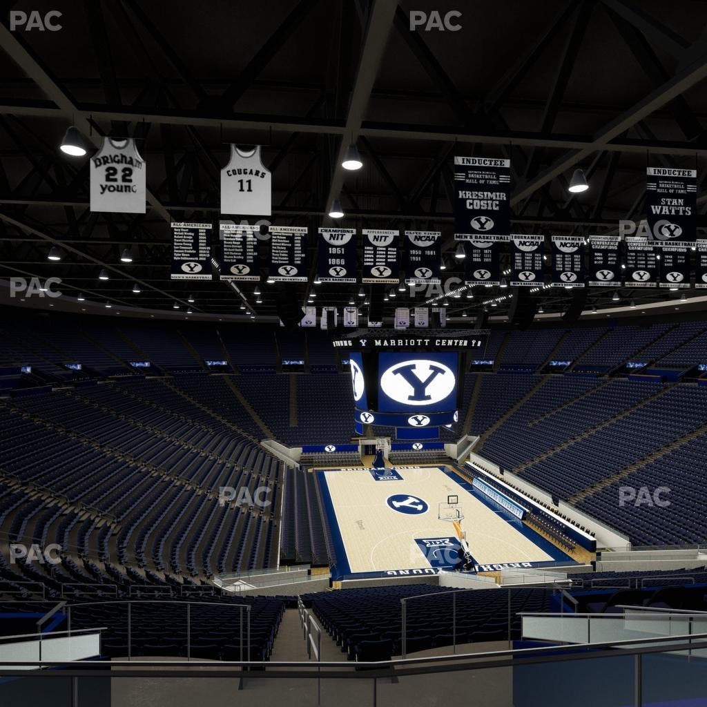 Marriott Center - Section 127 Seat View