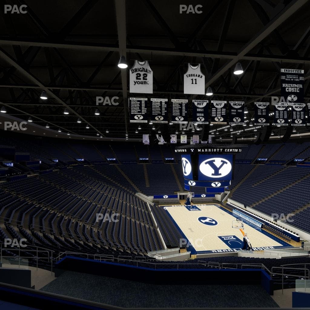 Marriott Center - Section 128 Seat View