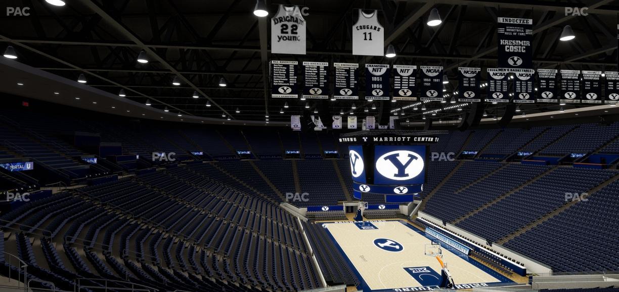 Marriott Center - Section 128 Seat View
