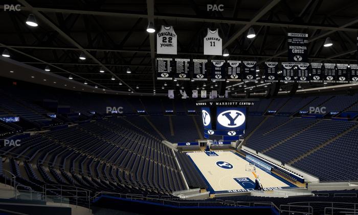 Marriott Center - Section 128 Seat View