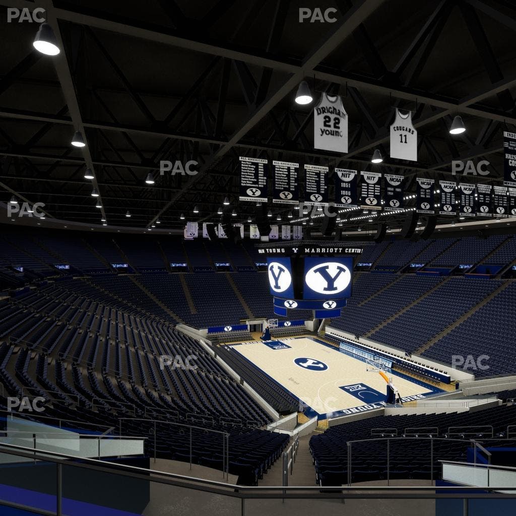 Marriott Center - Section 129 Seat View