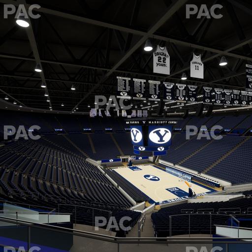 Marriott Center - Section 129 Seat View