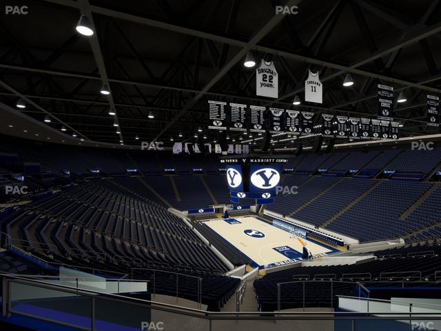 Marriott Center - Section 129 Seat View