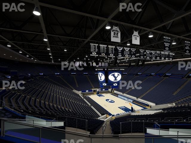 Marriott Center - Section 129 Seat View