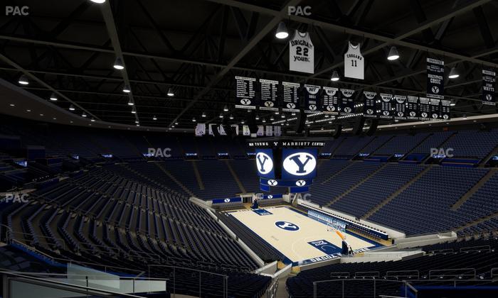 Marriott Center - Section 129 Seat View