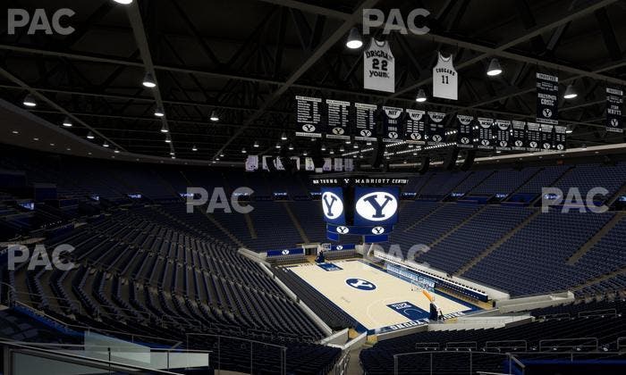 Marriott Center - Section 129 Seat View