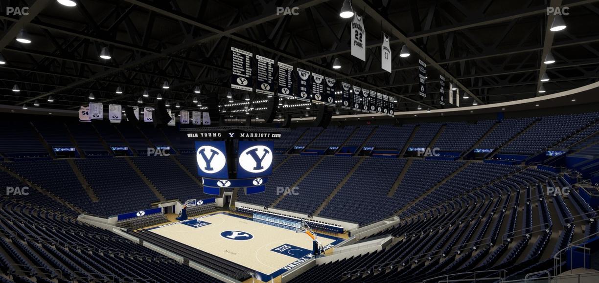 Marriott Center - Section 130 Seat View