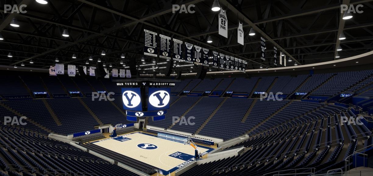 Marriott Center - Section 130 Seat View