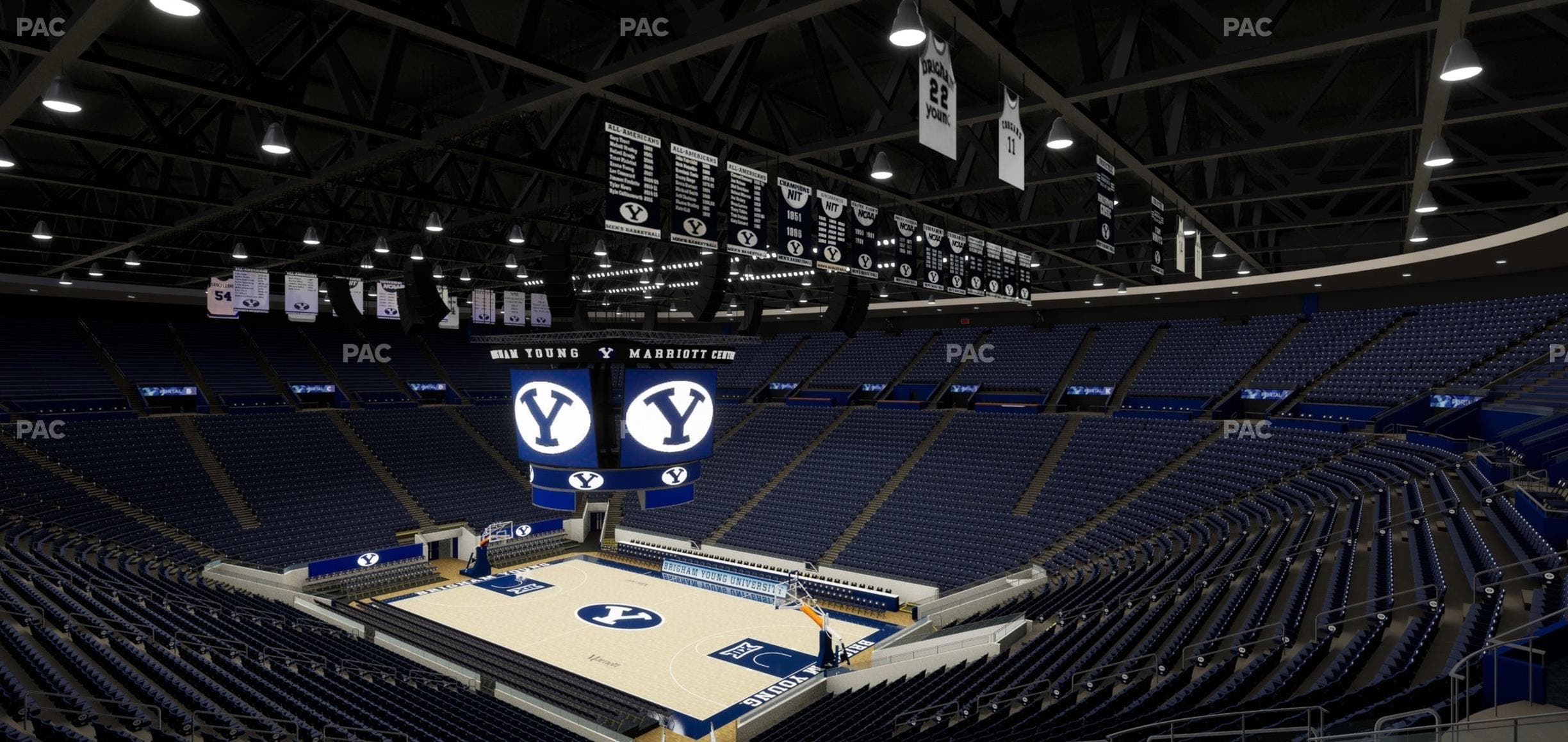 Marriott Center - Section 130 Seat View