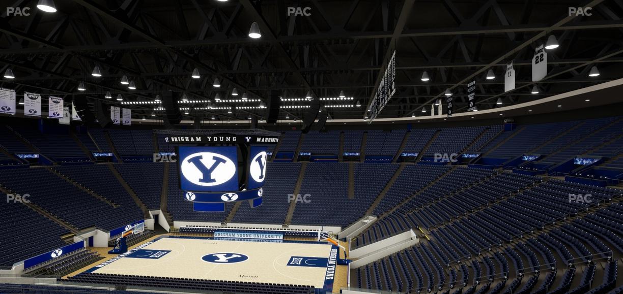 Marriott Center - Section 133 Seat View