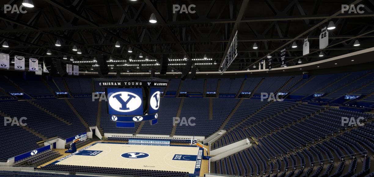 Marriott Center - Section 133 Seat View