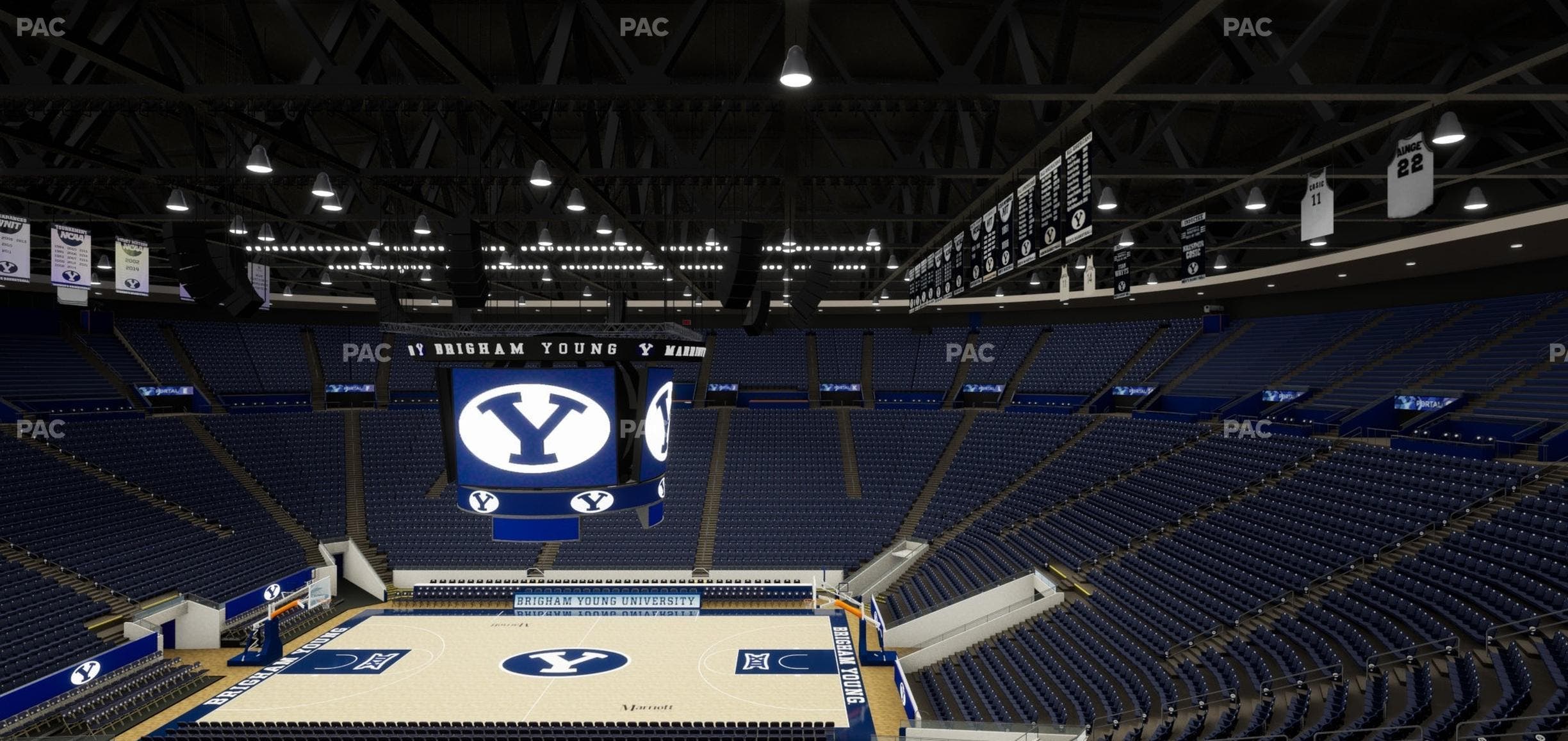 Marriott Center - Section 134 Seat View