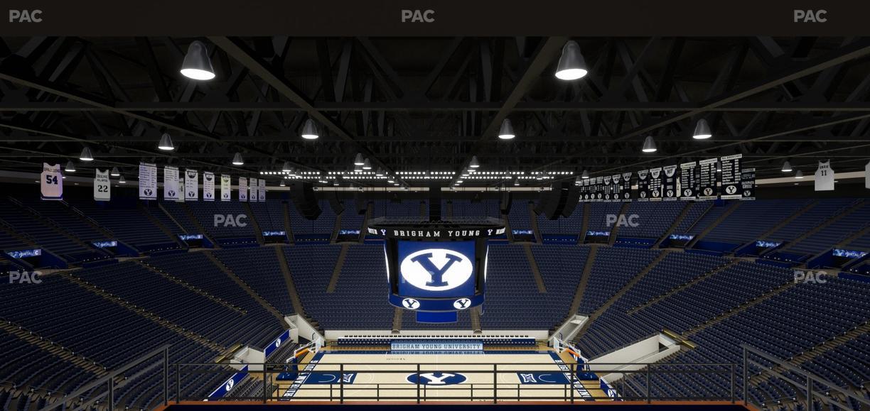 Marriott Center - Section 135 Seat View
