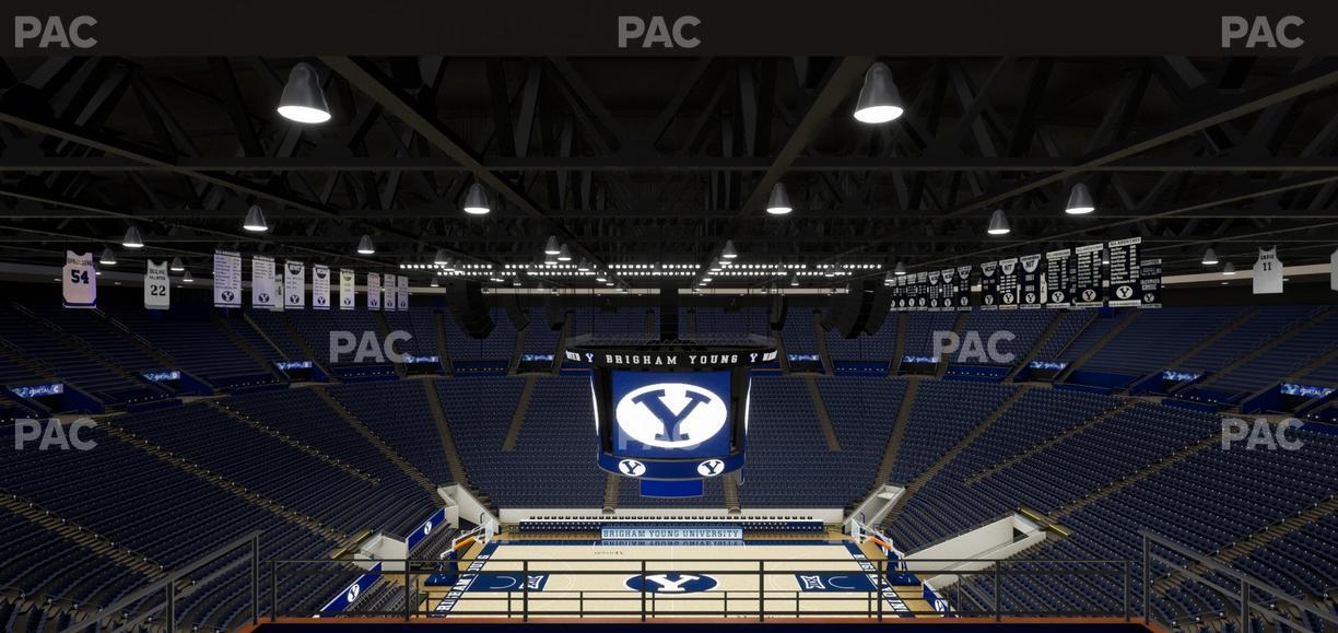 Marriott Center - Section 135 Seat View