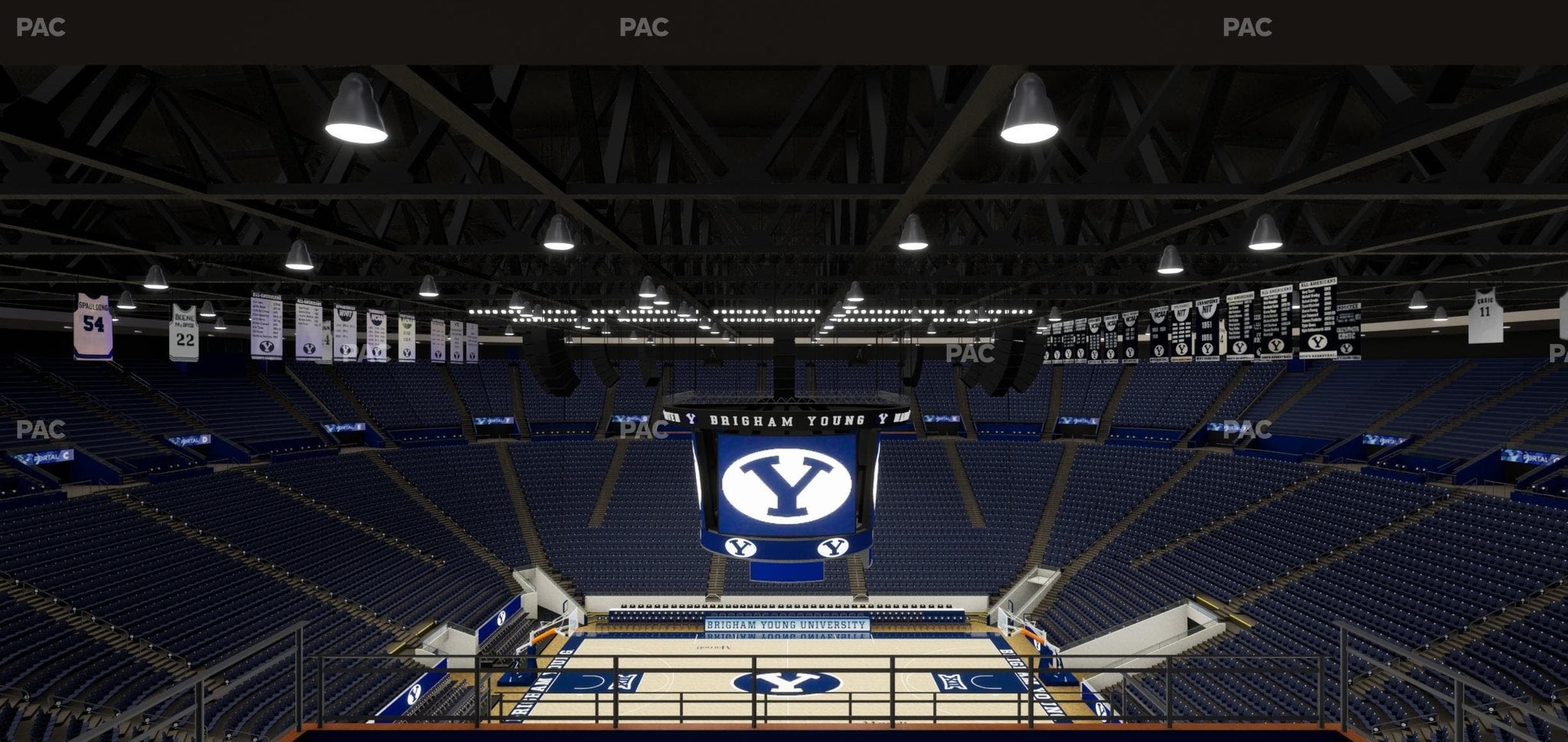Marriott Center - Section 135 Seat View