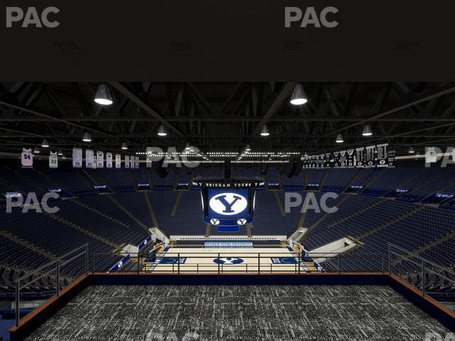 Marriott Center - Section 135 Seat View