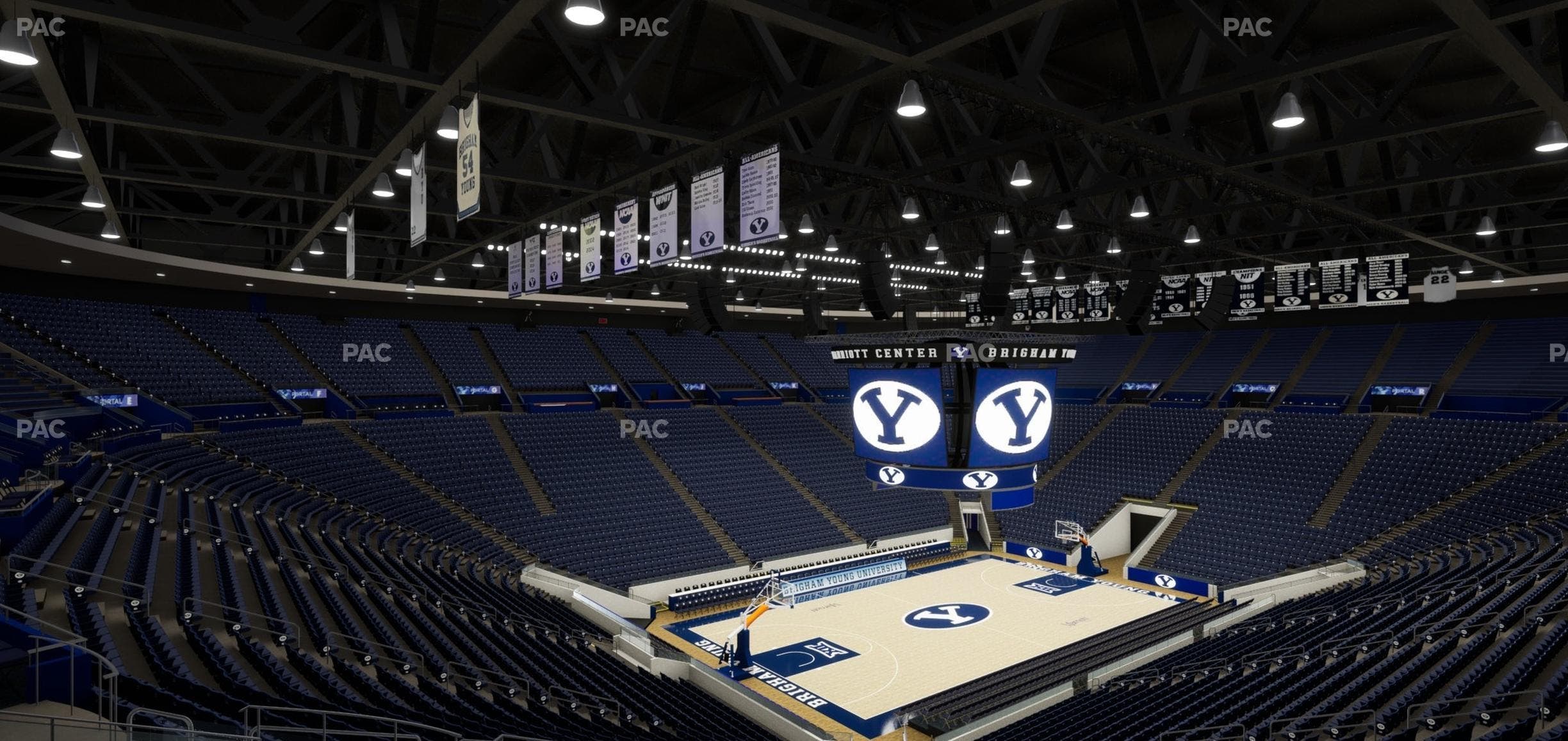 Marriott Center - Section 140 Seat View
